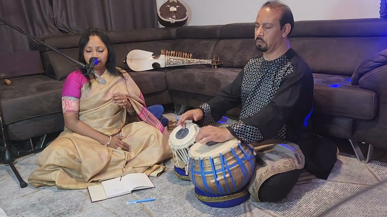 Singer: Shilpi Paul Raga Yaman Tabla By Fridoon Miazada 23/10/23 in Hamburg