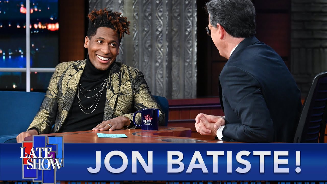 5x GRAMMY Winner Jon Batiste Comes Home To The Late Show