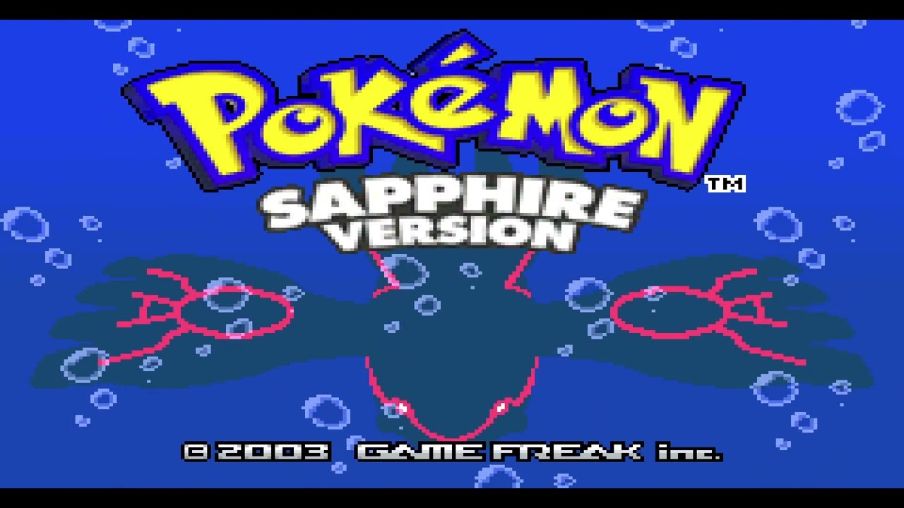 Let's Play Pokemon Sapphire Part 1 - Just Like the Old Days!