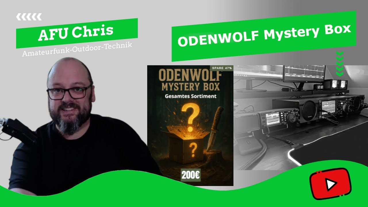 200 € ODENWOLF Mystery Box: Völlig eskaliert?! #outdoor #amateurfunk #messer #bushcraft #edc #hiking