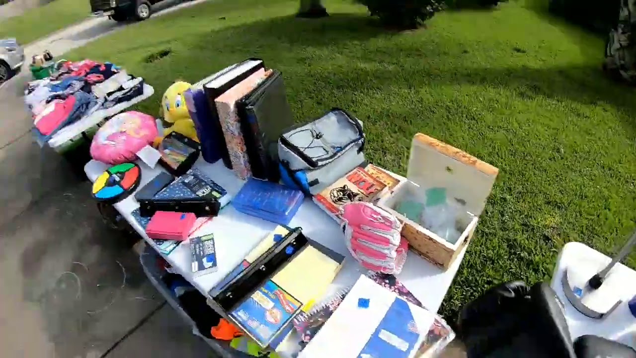 GARAGE SALE 🔴LO QUE VENDEN LOS GRINGOS