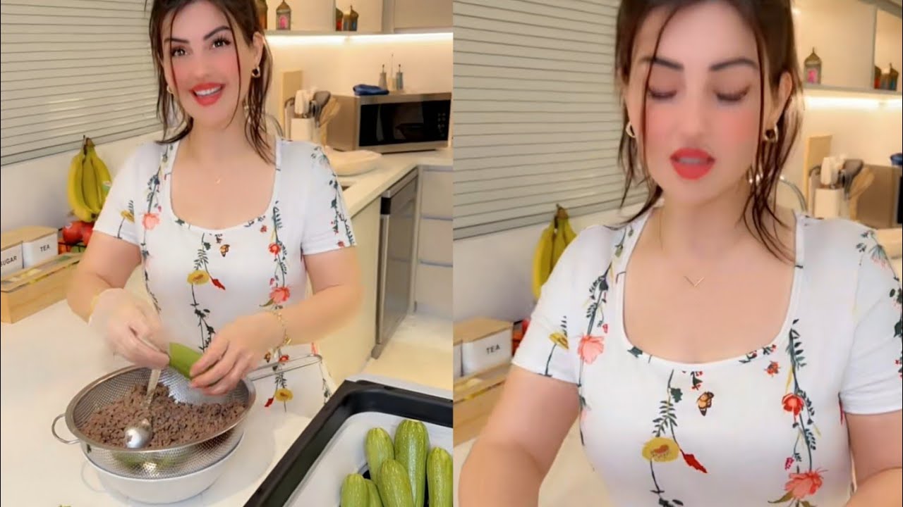 نور وعصام🔥نور عم تحضر اطيب شيخ محشي😋 خورافي🔥