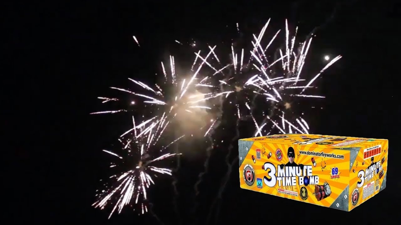 3 Minute Time Bomb - Dominator Fireworks