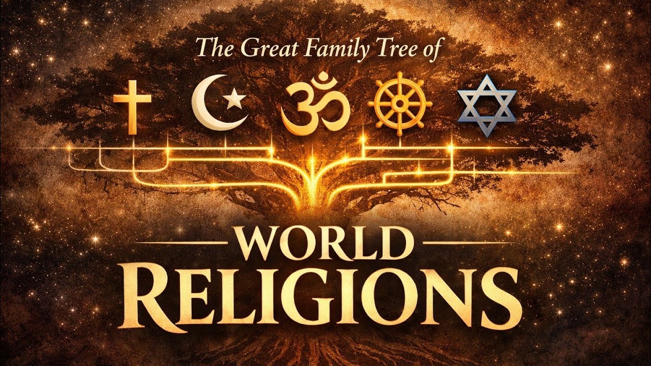 The Great Family Tree of World Religions