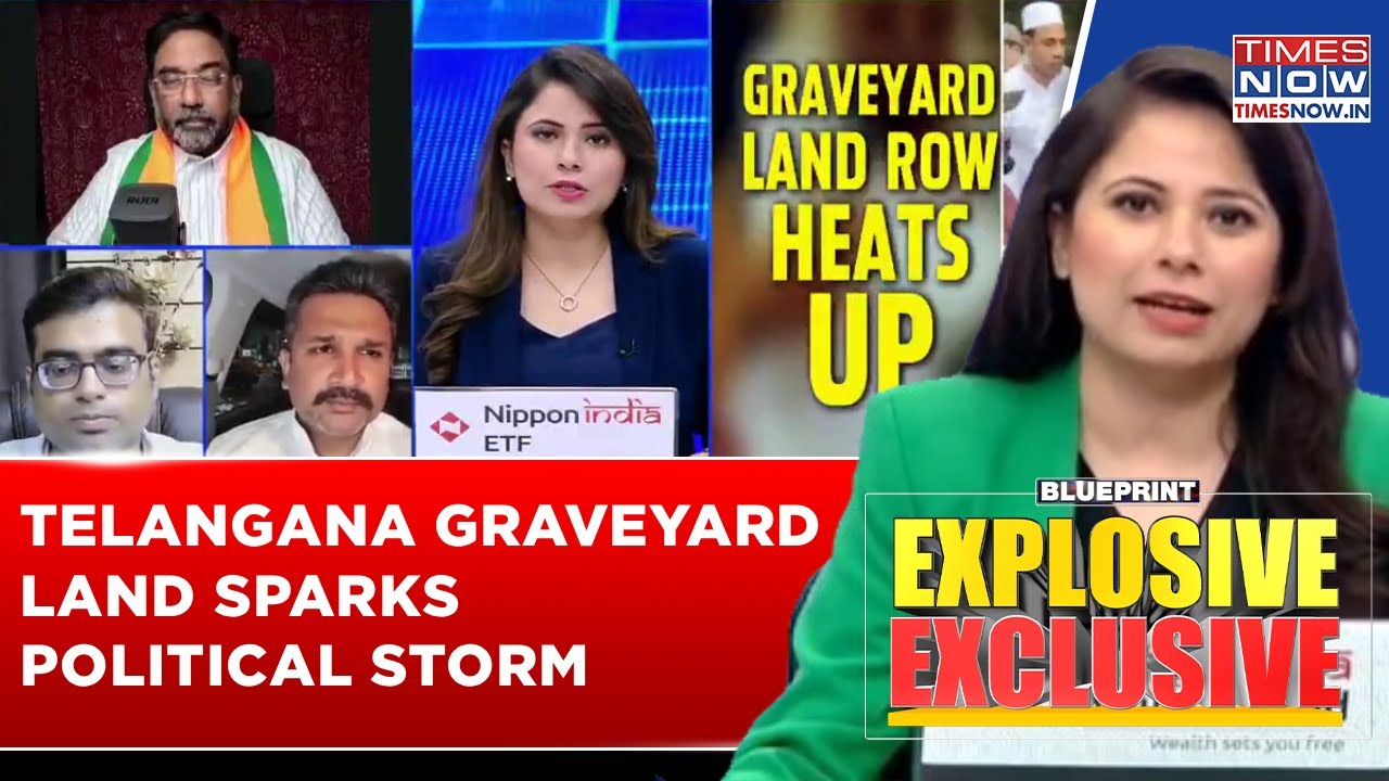 Telangana Graveyard Land Row: BJP Slams Congress Over &lsquo;Political Drama&rsquo;, BRS Questions Timing