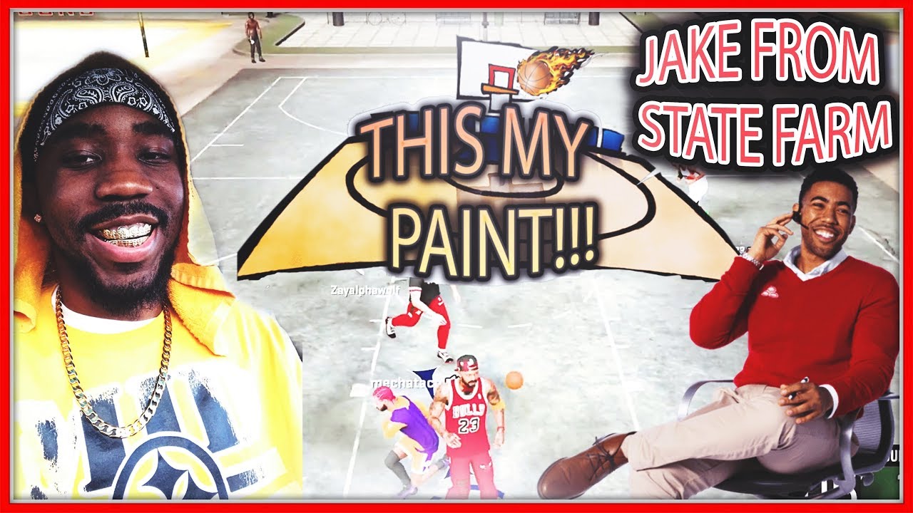 HILARIOUS ARGUMENTS! NBA 2K20! JAKE FROM STATE FARM CANT HOOP! #GOMFSFB #BOKC #NBA2K20