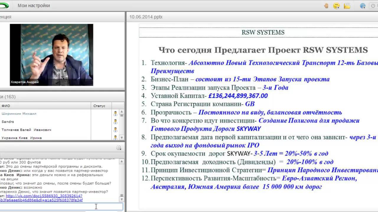 RSW systems Что Вы теряете ! Ответ проф  инвестора, создателя Академии частного инвестора