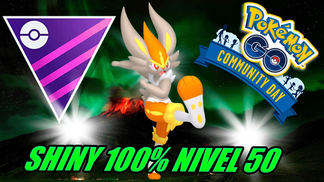 ¡WOOWW EL SHUNDO! CINDERACE SHINY 100% NIVEL 50 CON BALON IGNEO Y SU LEGACY en LIGA MASTER - Go PvP