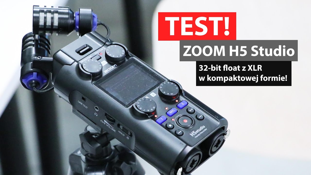 Zoom H5 Studio – Czy to najlepszy mobilny rejestrator audio 2025?