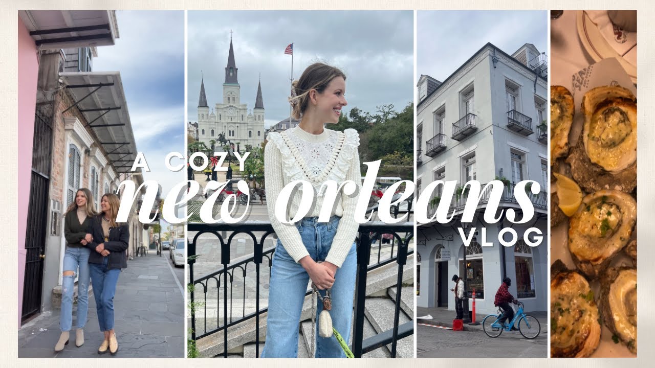 VLOG: A Cozy New Orleans Trip w Mom, Antique Shopping, French Quarter, Eating around the City