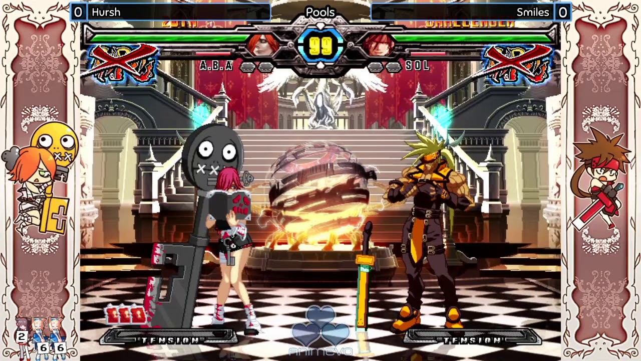 AnimEVO 2019 / Guilty Gear XX Accent Core Plus R (GG+R) / Pools / Las Vegas