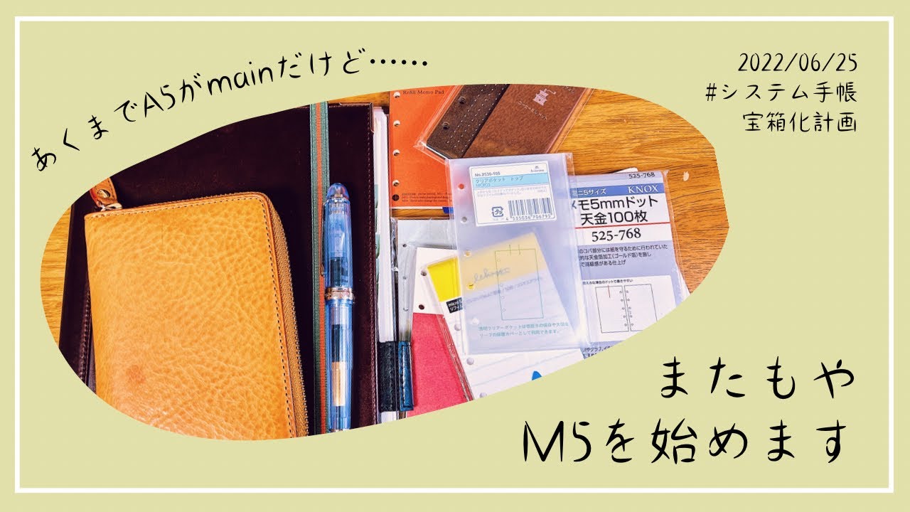 またM5を始めようと思います.ᐟ.ᐟ.ᐟ