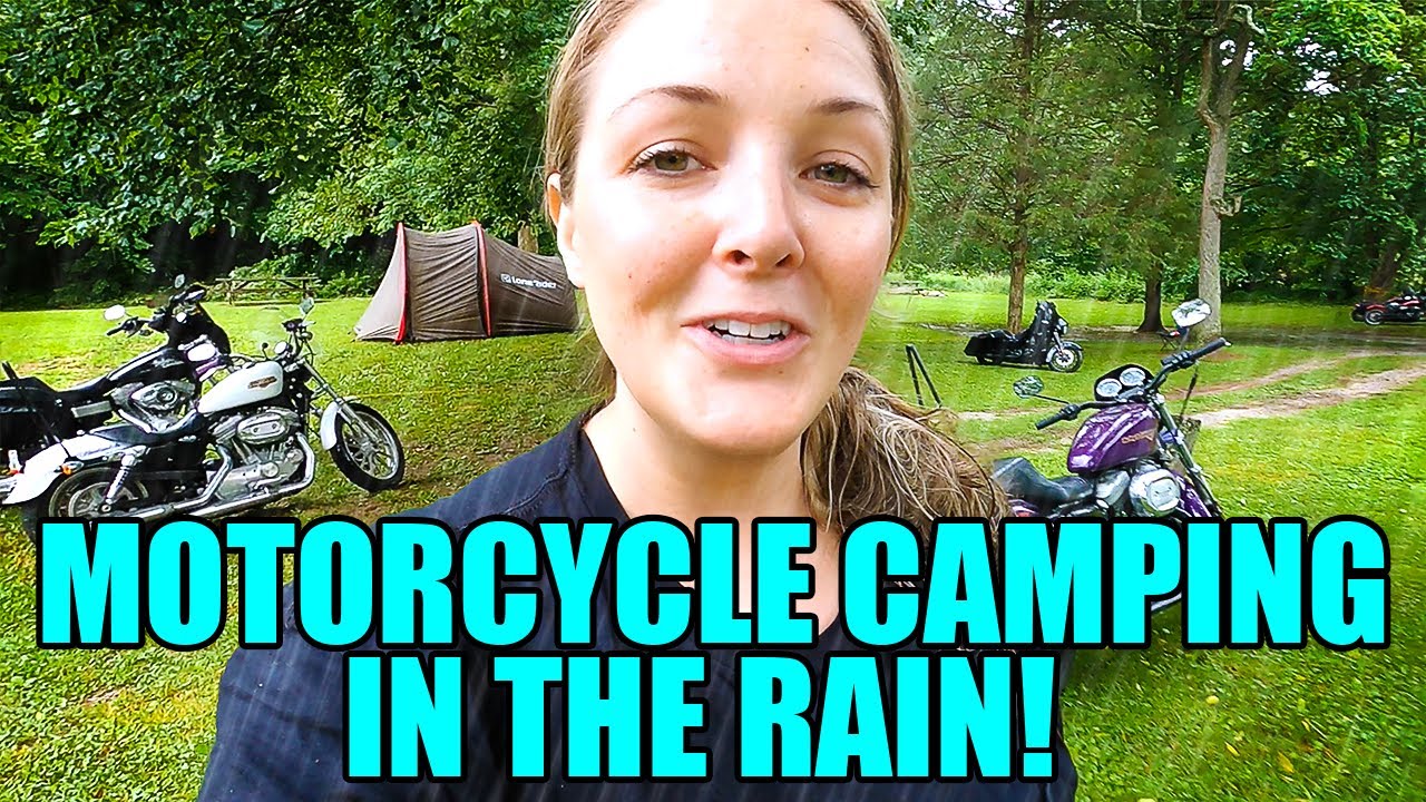 Motorcycle camping trip in the RAIN! Grits n Glory Moto!