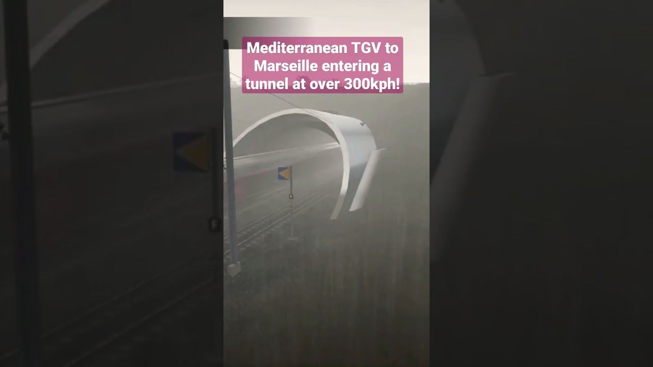 Over 300kph on the TGV #tsw3 #train #trainsim #tgv #marseille #highspeed
