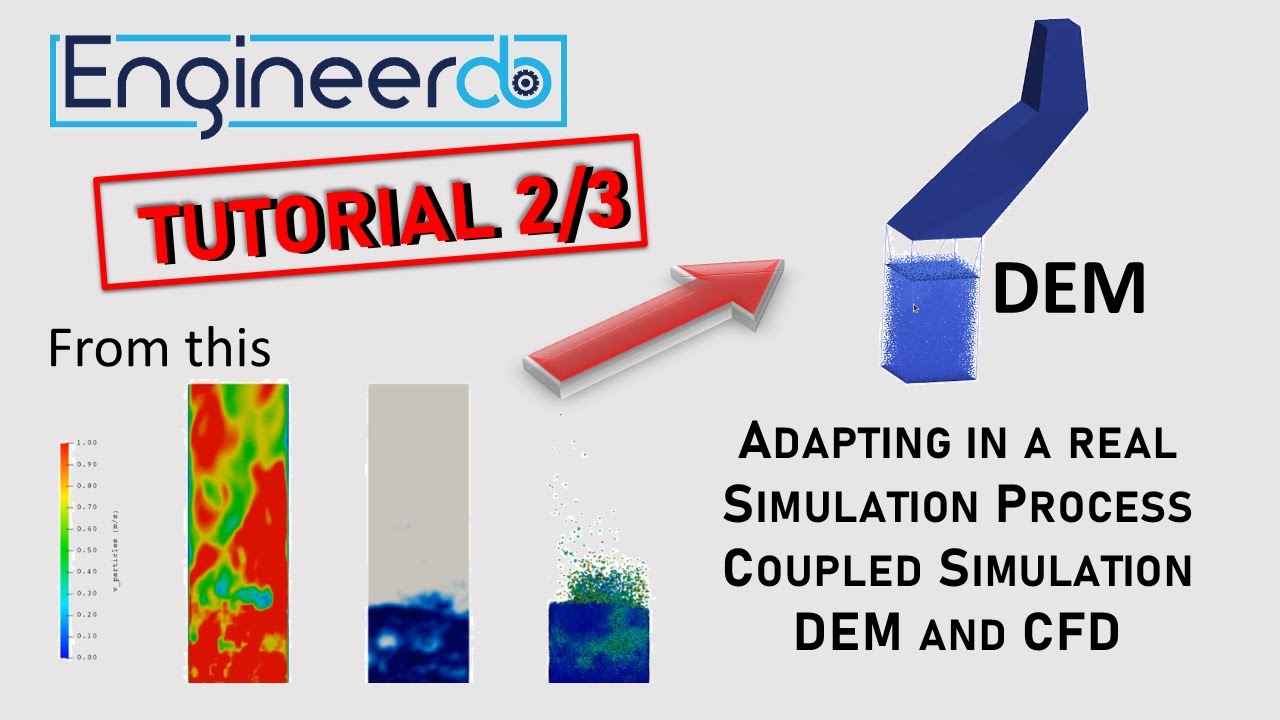 CFD-DEM Coupled Simulation with openFoam and Liggghts Tutorial part 2 - DEM Simulation