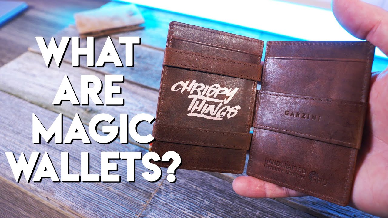 Garzini Magic Wallets: One of the COOLEST leather wallets I've ever seen!