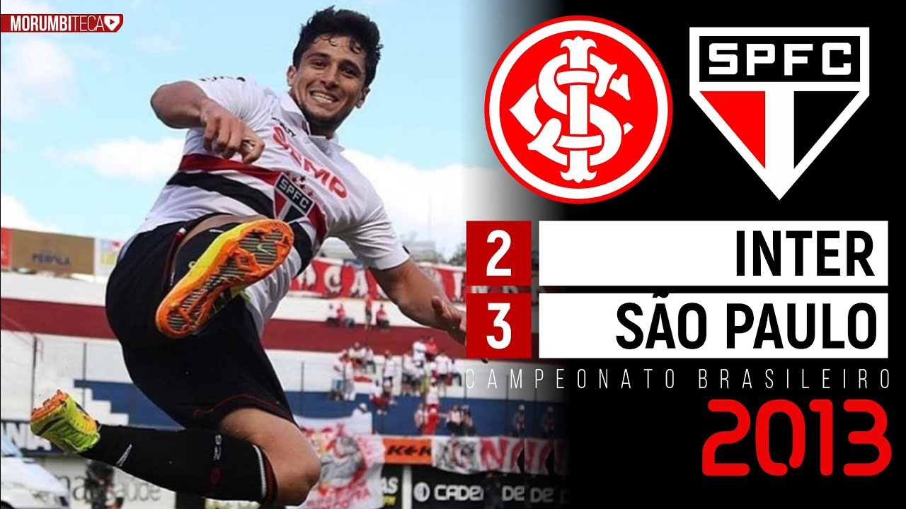 Inter 2x3 São Paulo - 2013 - O TRIPLETE DE ALOÍSIO, O BOI BANDIDO!!