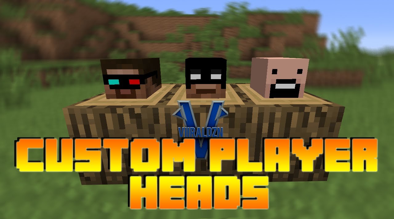 How to Get Custom Player Heads in Minecraft 1.8/1.7.9 (No Mods, Really Easy, Noob Friendly!)