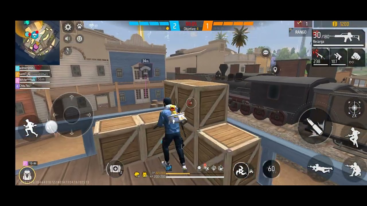 Juguando free fire