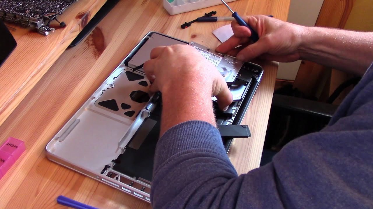 How To Replace Macbook Pro Keyboard & Power Button