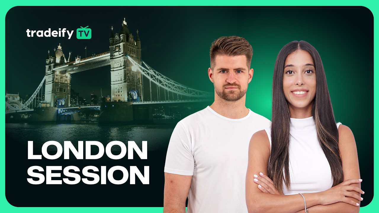 LONDON SESSION LIVE! | Tradeify TV | TUESDAY 6/23/26
