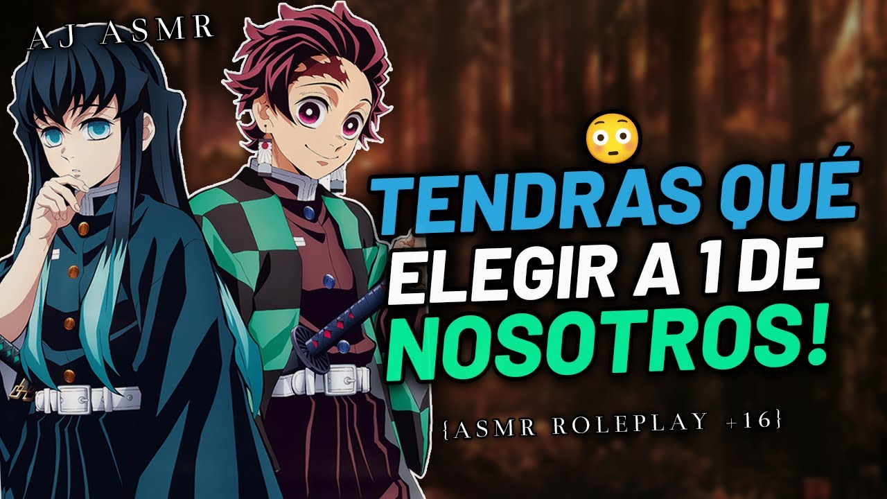 TANJIRO & TOKITO SE PELEAN POR TU AMOR ❤️🎴 | ASMR Roleplay | Tanjiro ASMR | ASMR Anime Español