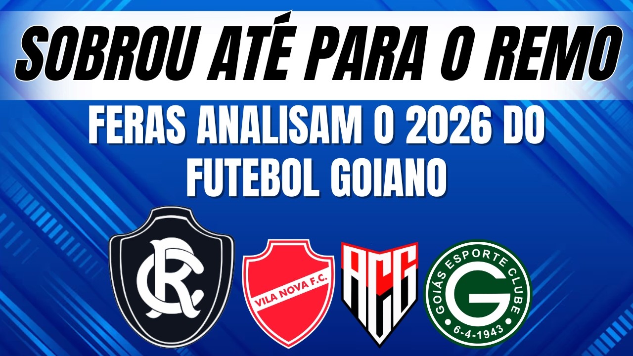 An&aacute;lise da temporada do futebol goiano causa pol&ecirc;mica no Debate: &ldquo;s&oacute; salva o Goi&aacute;s&rdquo;