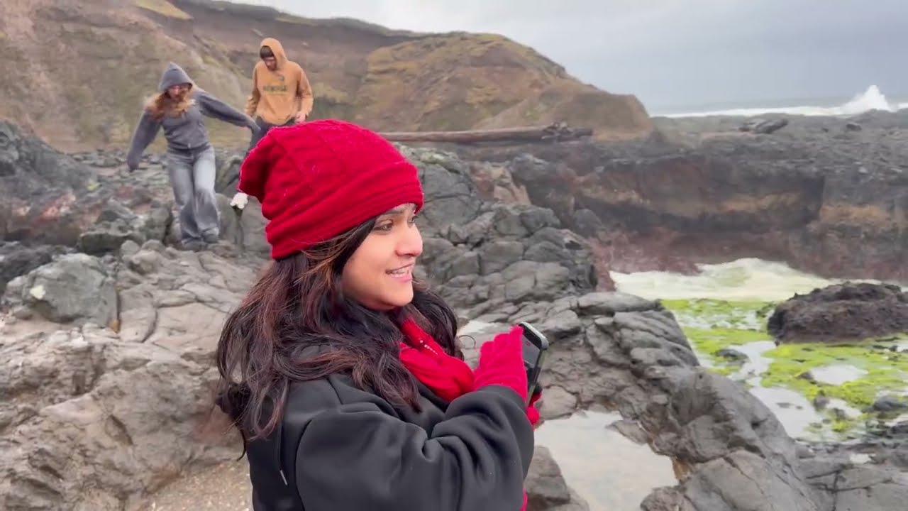 Thor’s Well , Oregon Beach Side Weekend Drive #oregon #beautiful  #fun #explore #viral #shortvideo