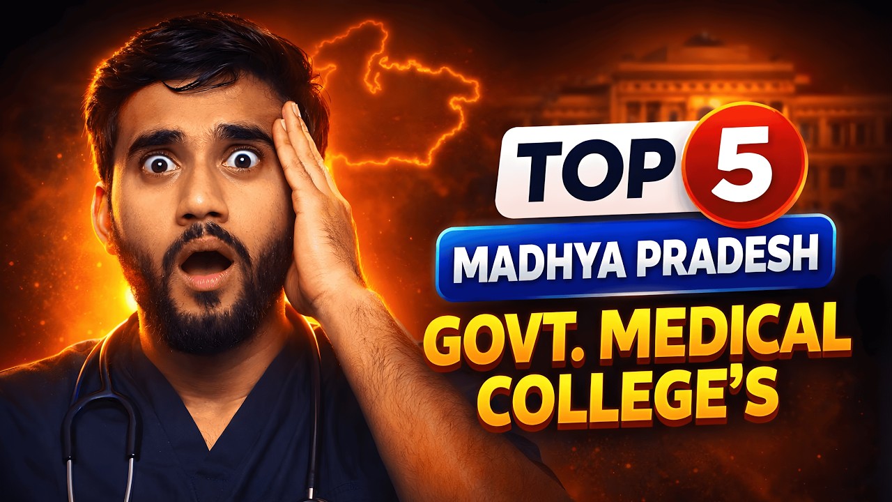 TOP 5 Govt Medical Colleges in Madhya Pradesh 😱 | 2026 Reality!