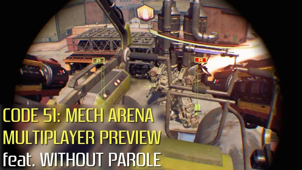 Code 51: Mecha Arena (Preview) - Davestation vs. Without Parole!