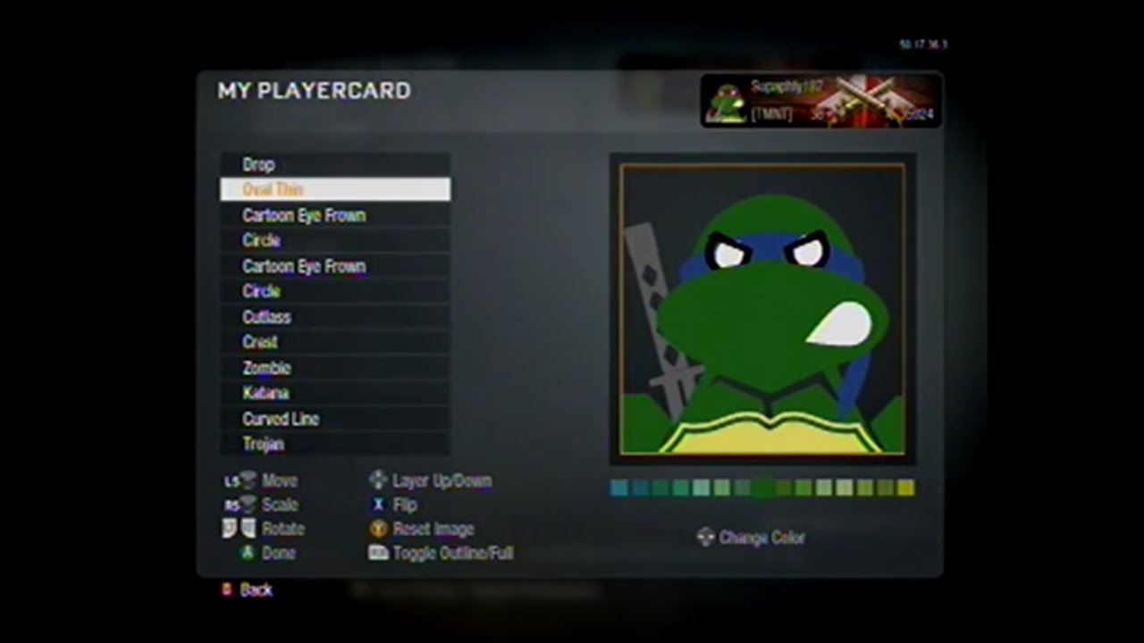 Black Ops: All 4 Ninja Turtles Emblems!