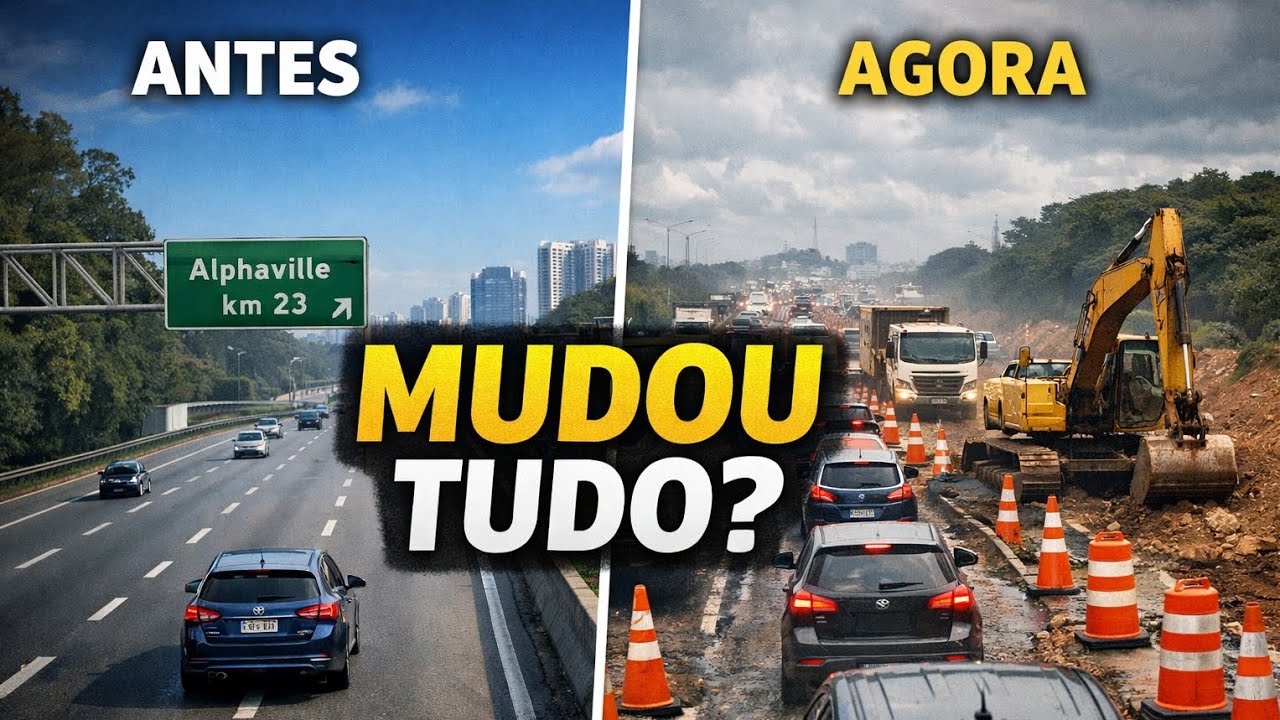 “Atualização REAL das obras na Castello Branco (km 22 ao 27)” - Termina Quando ? O que mudou ?