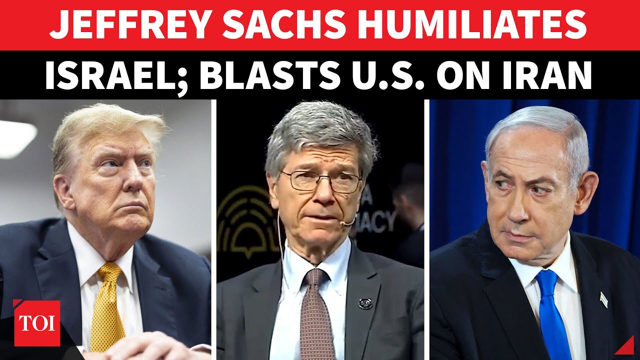 Jeffrey Sachs Drops Iran Truth Bomb; 'Israel Won't Last A Day Without U.S. Support' | WATCH