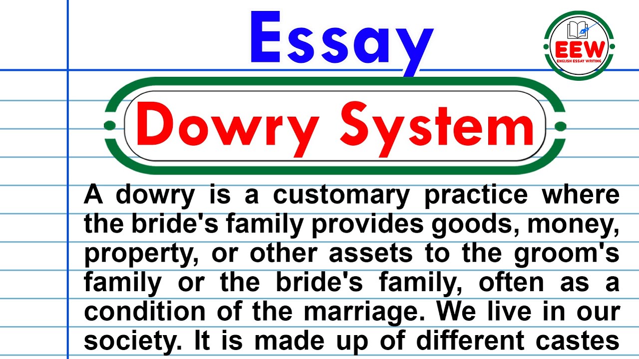 Essay on Dowry System in Nepal ||  Dowry System