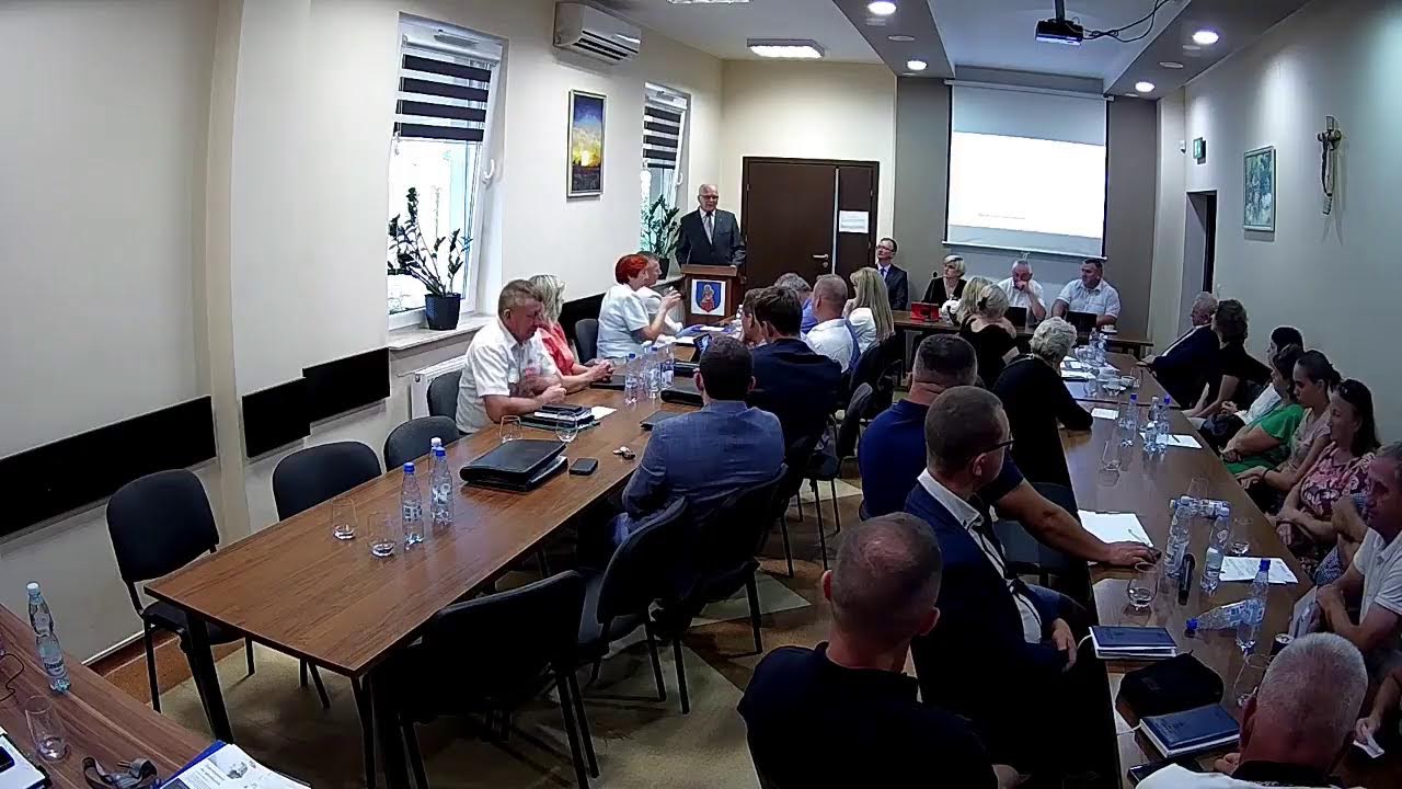 VI  sesja Rady Miejskiej w Łagowie w dniu 27.08.2024 roku