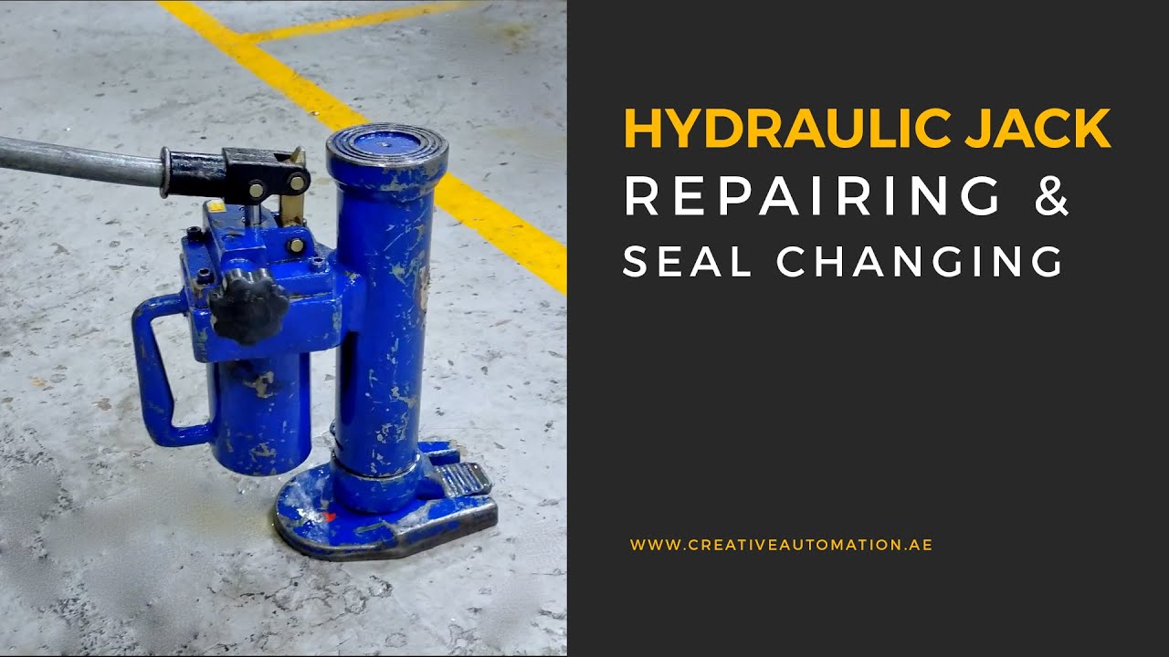 Hydraulic jack rebuilding | Hydraulic Jack Repairing | Hydraulic jack seal changing