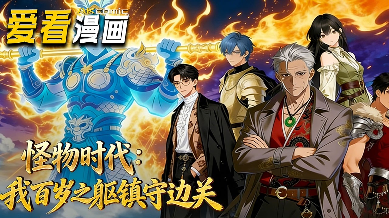 🔥【新番全集来袭】《怪物时代：我百岁之躯镇守边关》 龙国深陷危机被列强打压，百岁百战老兵楚风，儿女殉国仍念家国，意外成为国运战场龙国选手！#anime #動漫 #爱看漫画 #爽文