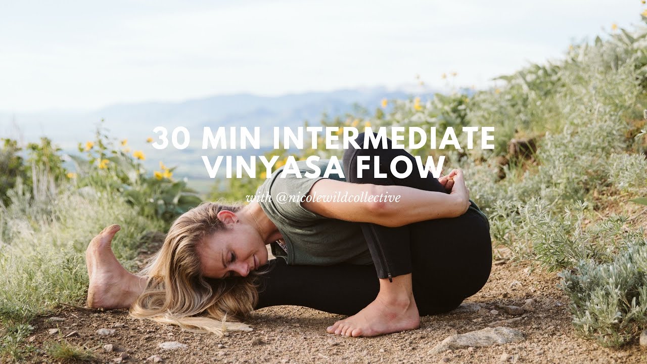 30 Minute Intermediate Yoga Class
