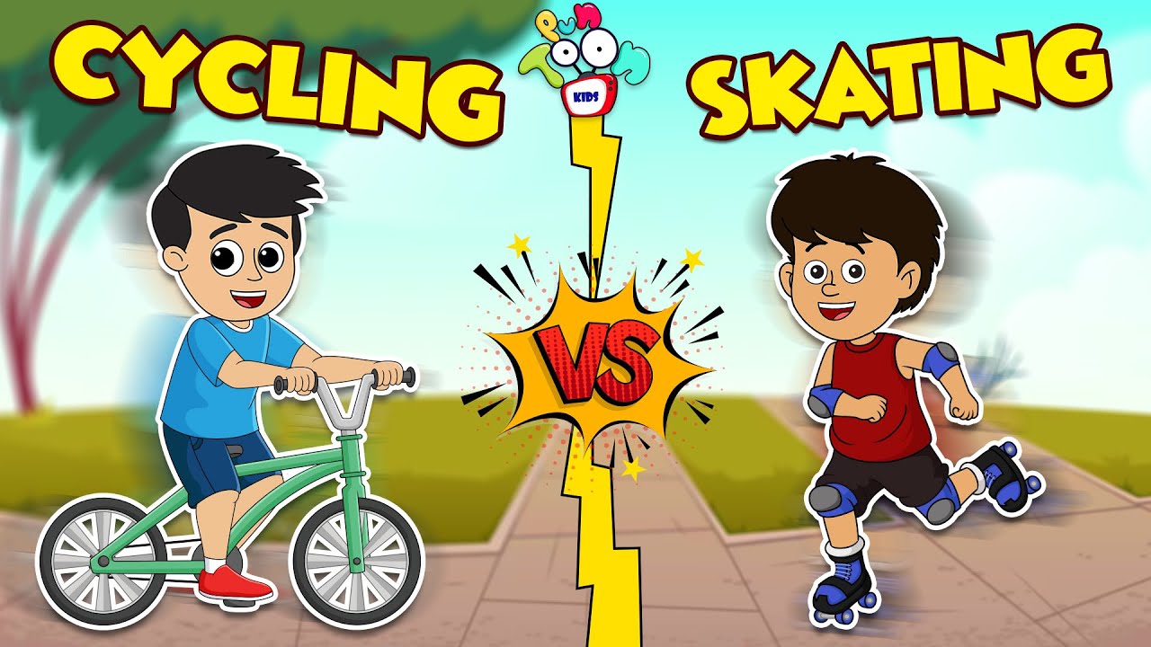 Cycling vs Skating | Champions | Jabardast Hindi Kahaniya | Moral Story | कथा | Story