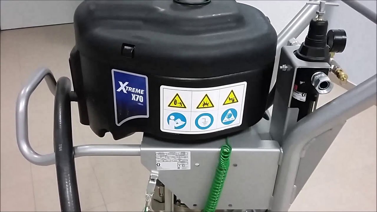 Agregat malarski Graco Xtreme 70 - hydrodynamiczny