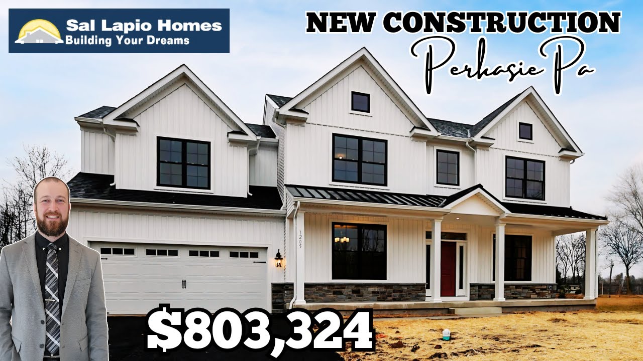 Bucks County Dream Home Tour | Perkasie PA Homes For Sale | New Construction