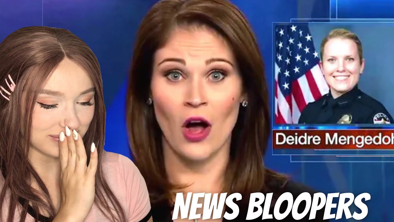 Hilarious News Bloopers REACTION!!!