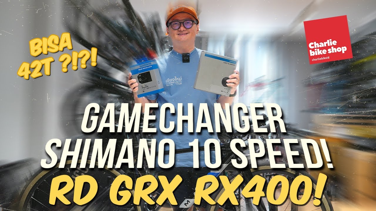 GAMECHANGER SHIMANO 10 SPEED! RD GRX RX400!