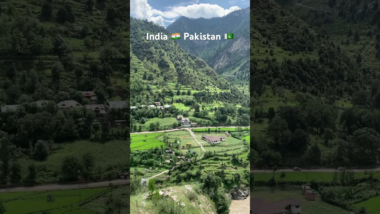 India- Pakistan LOC || Neelam valley || beautiful view from keran || line of control || #viral #loc