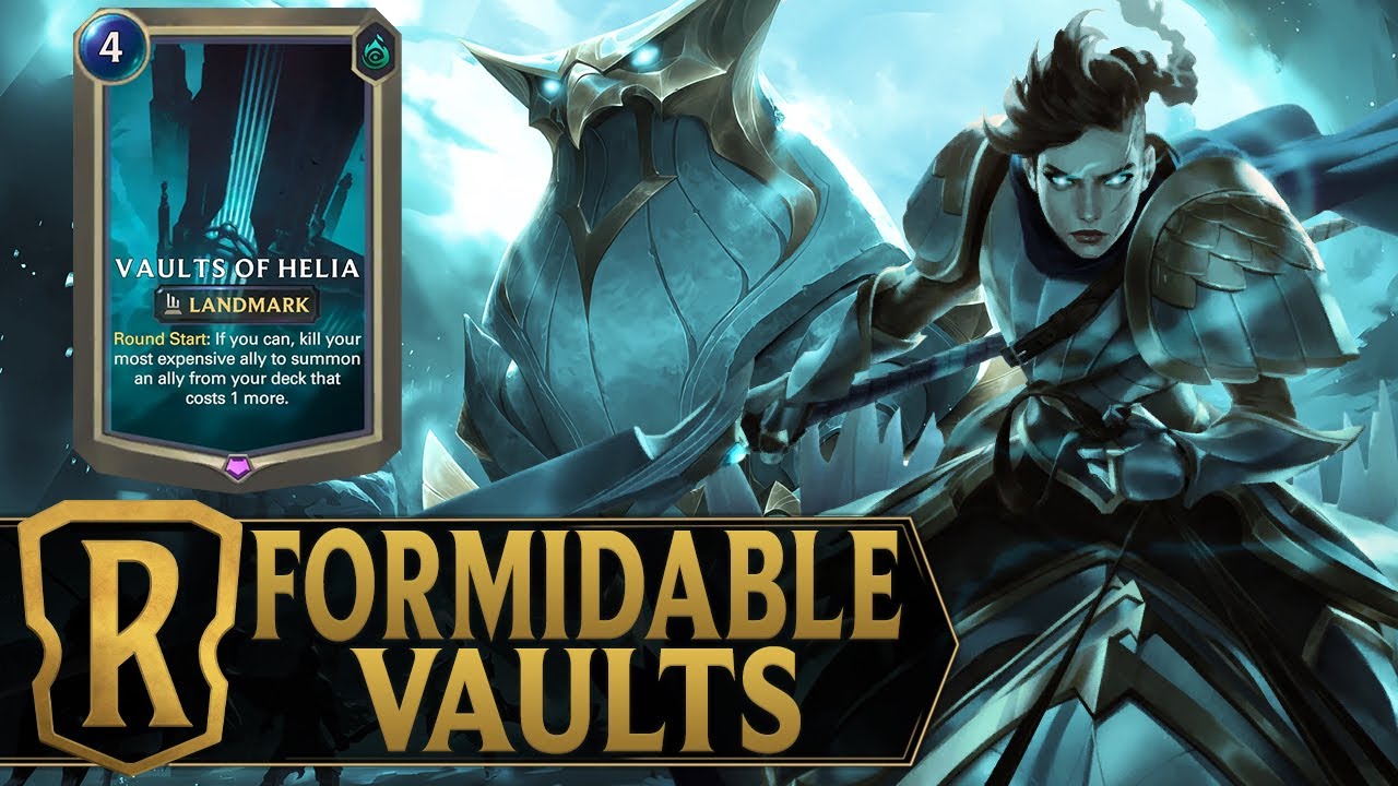 VAULTS OF HELIA IS INCREDIBLE NOW ! - Galio & Cithria Deck - Legends of Runeterra