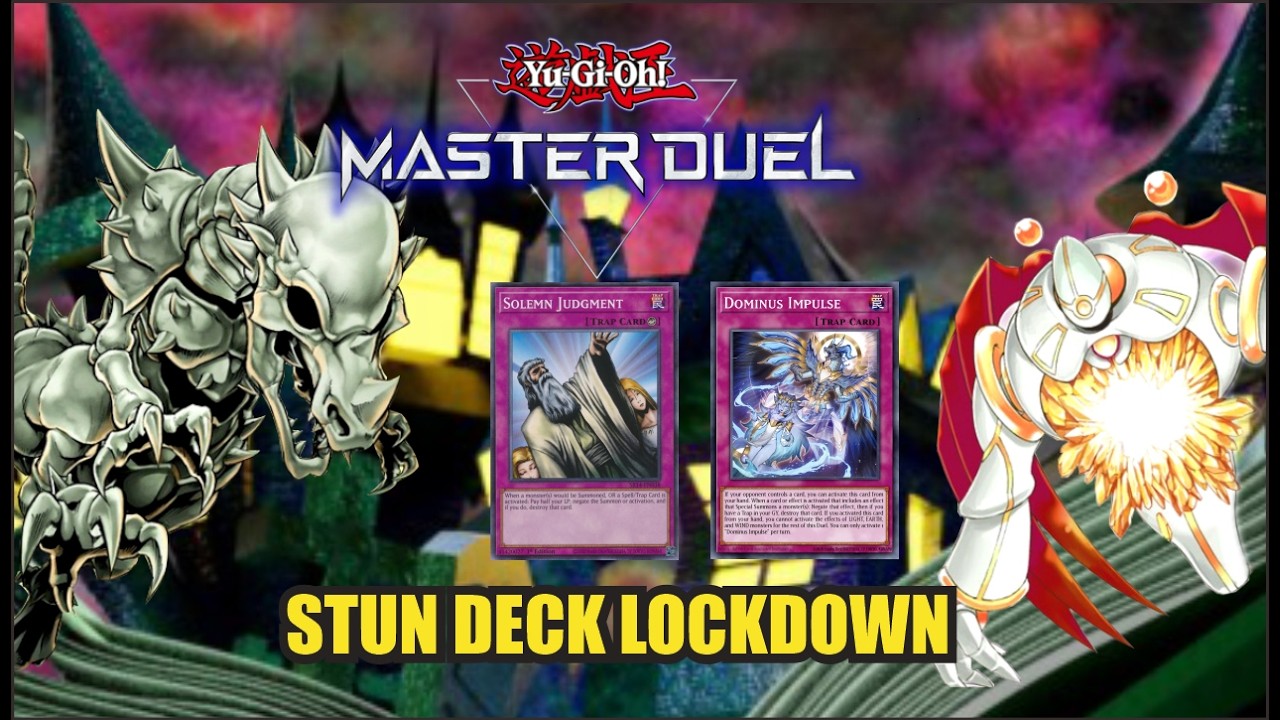 Stun Deck Lockdown ~ Yu-Gi-Oh! Master Duel Season 50