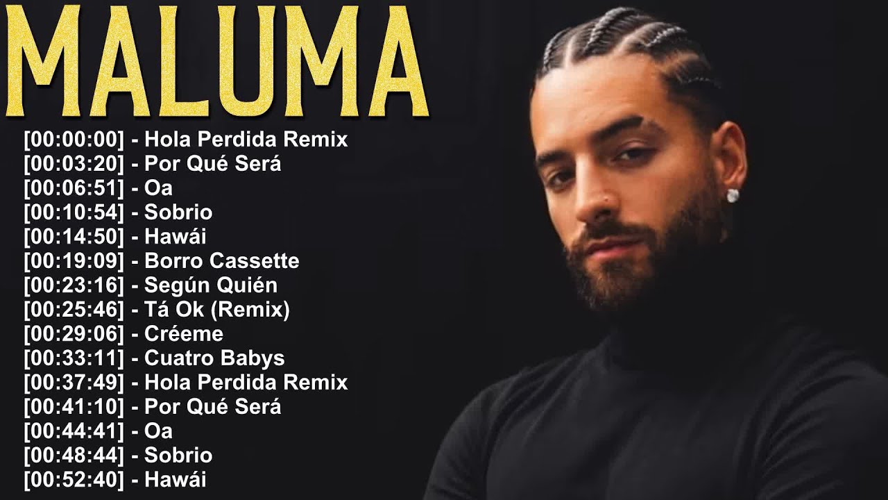 Maluma 🔥 The King of Latin Cool &ndash; Full Playlist of Charm, Desire and Musical Swagger