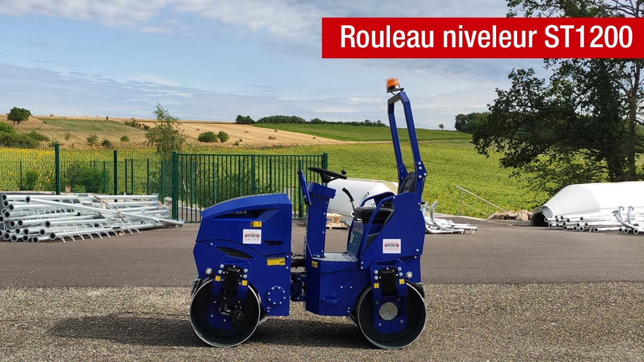 Rouleau niveleur ST1200 - Compacteur à plaque