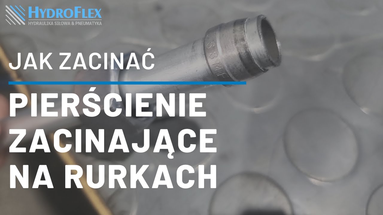 Jak montować pierścienie zacinające DPR na rurce?