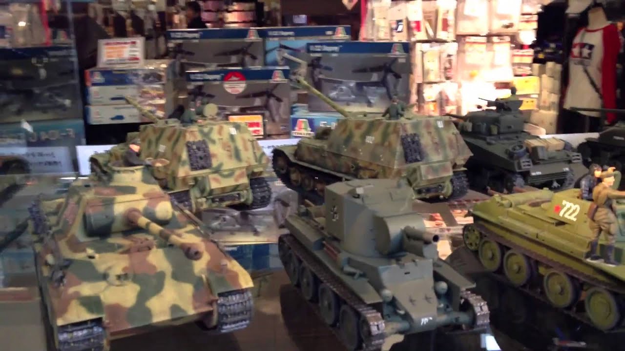 タミヤプラモデルファクトリー新橋店に行ってみた。　2013年1月22日（水）　Tamiya Plamodel　Factory